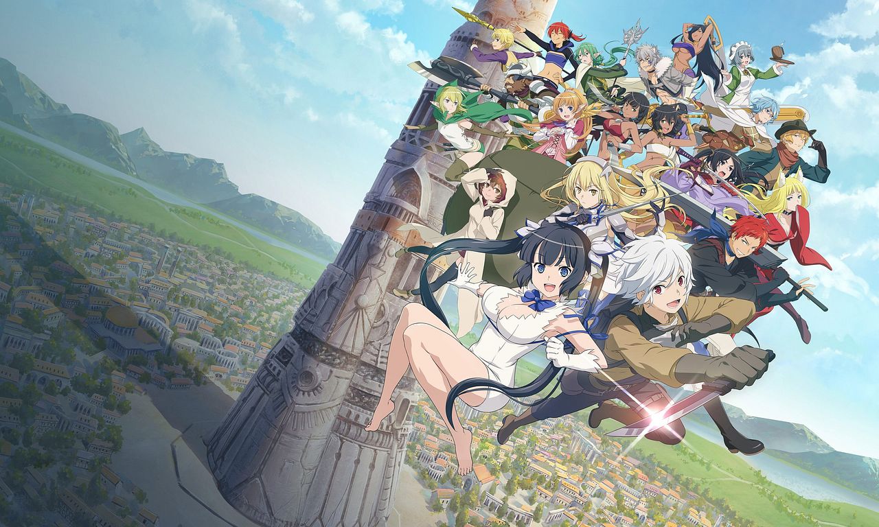 header image for Is It Wrong to Try to Pick Up Girls in a Dungeon?
