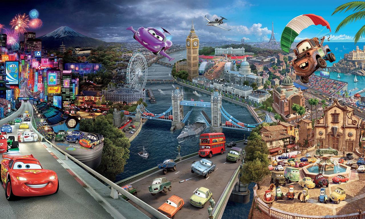 header image for Cars 2