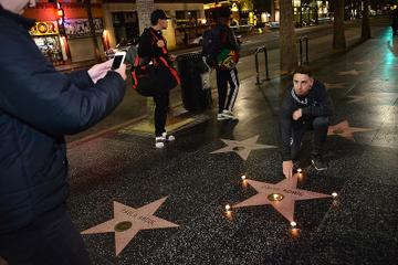 David Bowie Remembered On The Hollywood Walk Of Fame