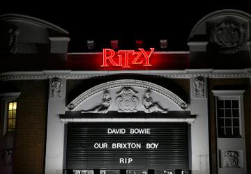 Londoners Pay Tribute to David Bowie