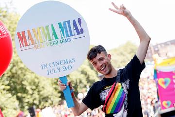 Mamma Mia! Here We Go Again Float at Pride 2018