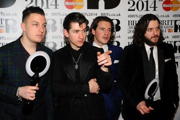 BRIT Awards 2014: Winners Room
