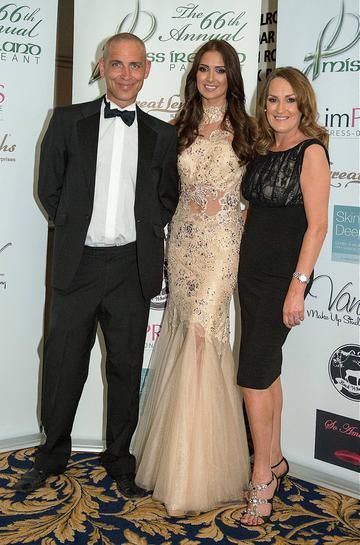 Miss Tipperary, Aoife Walsh wins Miss Ireland 2013 Final at the Ballsbridge Hotel