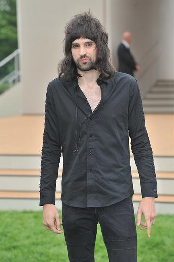 Celebs at Burberry Prorsum Menswear Show