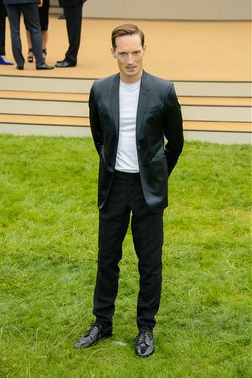 Celebs at Burberry Prorsum Menswear Show