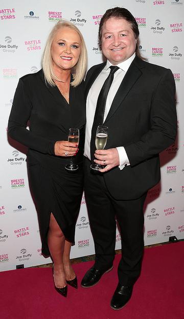 Models and Stars at 'Breast Cancer Ireland's Battle of the Stars'