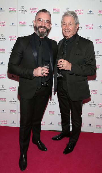 Models and Stars at 'Breast Cancer Ireland's Battle of the Stars'