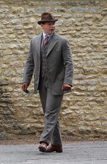 Downton Abbey cast filmshoot