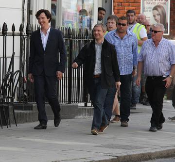 Sherlock Season 3 filming on location