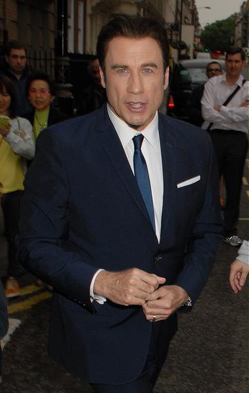 David Beckham and John Travolta at Breitling store launch