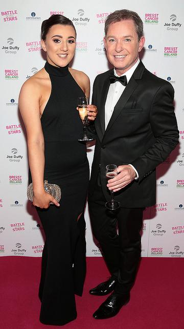 Models and Stars at 'Breast Cancer Ireland's Battle of the Stars'