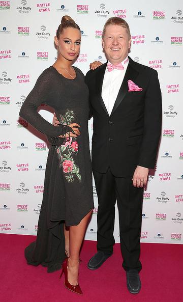 Models and Stars at 'Breast Cancer Ireland's Battle of the Stars'