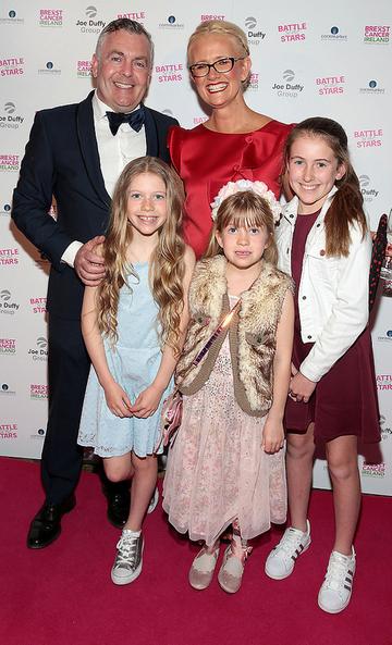 Models and Stars at 'Breast Cancer Ireland's Battle of the Stars'