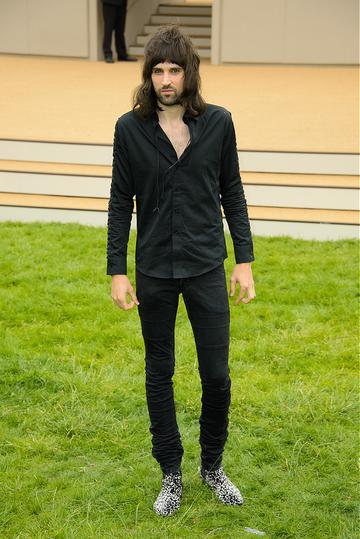 Celebs at Burberry Prorsum Menswear Show