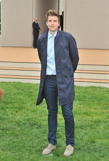 Celebs at Burberry Prorsum Menswear Show