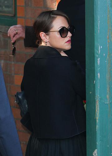 The funeral of Peaches Geldof