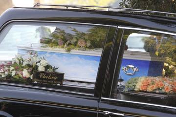The funeral of Peaches Geldof