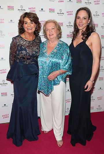 Models and Stars at 'Breast Cancer Ireland's Battle of the Stars'