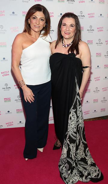 Models and Stars at 'Breast Cancer Ireland's Battle of the Stars'
