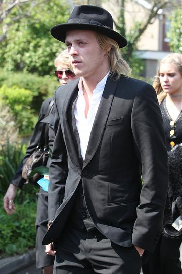The funeral of Peaches Geldof