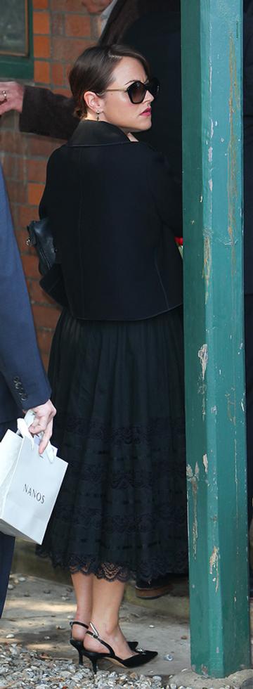 The funeral of Peaches Geldof