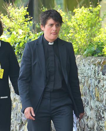 The funeral of Peaches Geldof