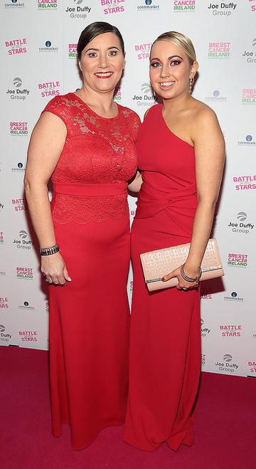 Models and Stars at 'Breast Cancer Ireland's Battle of the Stars'