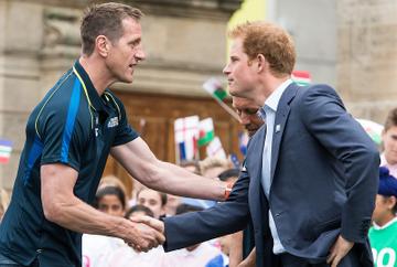 Prince Harry Launches The Rugby World Cup Trophy Tour