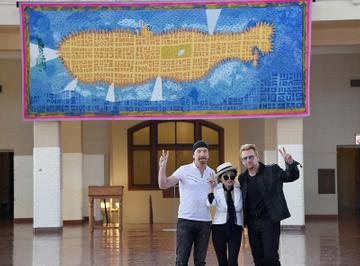 Amnesty International Tapestry Honoring John Lennon
