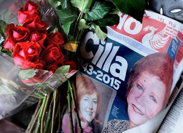 Tributes are made for Cilla Black in Liverpool