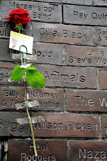 Tributes are made for Cilla Black in Liverpool