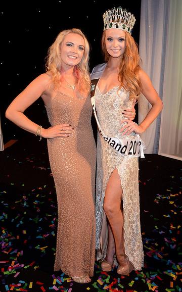 Miss Tipperary, Aoife Walsh wins Miss Ireland 2013 Final at the Ballsbridge Hotel