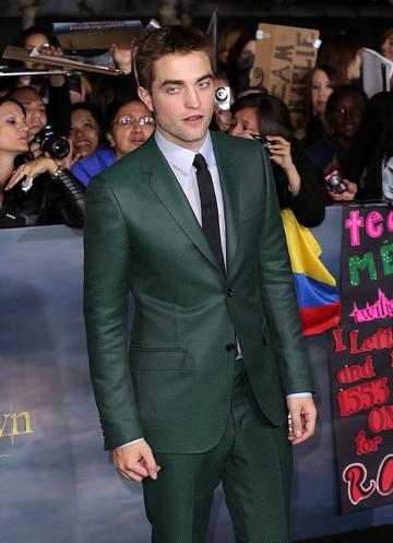 Single man Robert Pattinson