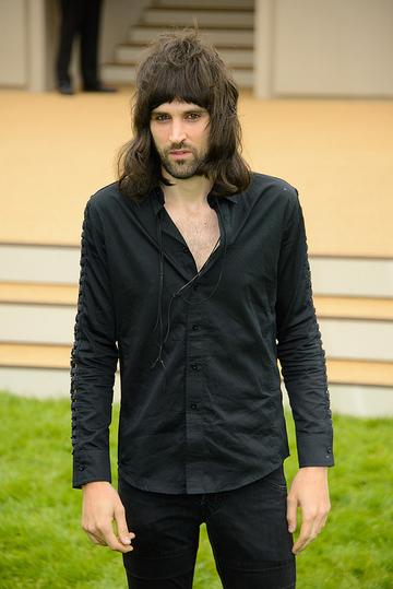 Celebs at Burberry Prorsum Menswear Show