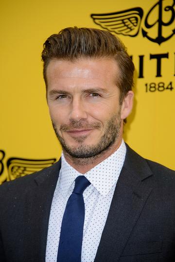 David Beckham and John Travolta at Breitling store launch