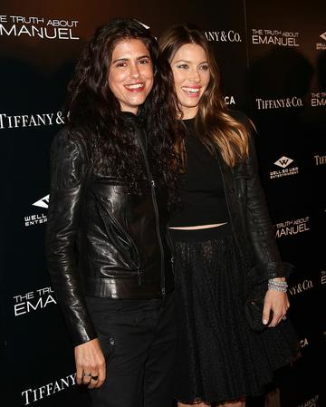 Jessica Biel at The Thruth About Emanuel LA Premiere with Kaya Scodelario &amp; friends