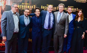 Anchorman 2 Premiere Australia with Will Ferrell, Steve Carrell, Paul Rudd and friends