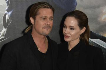 Brad Pitt and Angelina Jolie at World War Z Premiere in Paris