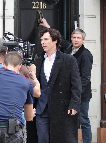 Sherlock Season 3 filming on location