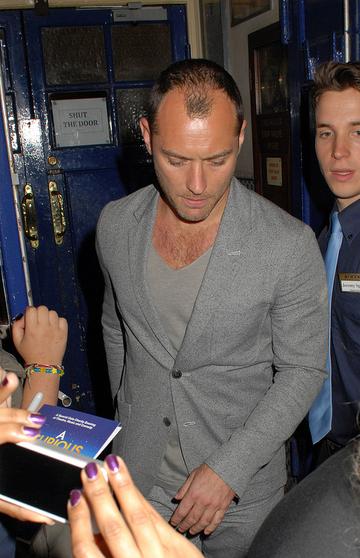Ashton and Mila, Jude Law, Chris Martin and Simon Amstell: A night at the theatre