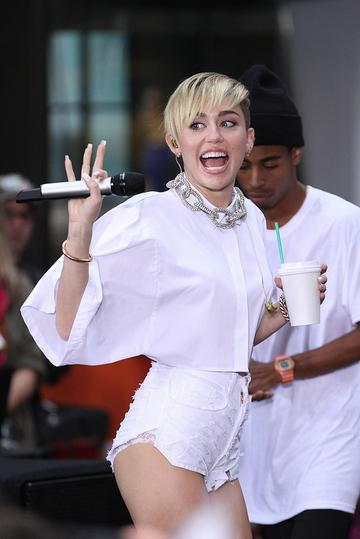Miley Cyrus Performs on The Today Show (NBC)