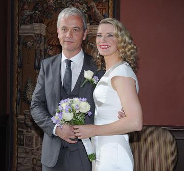 The wedding of former Miss Ireland and TV presenter Pamela Flood to restaurateur Ronan Ryan at No.10 Ormond Quay