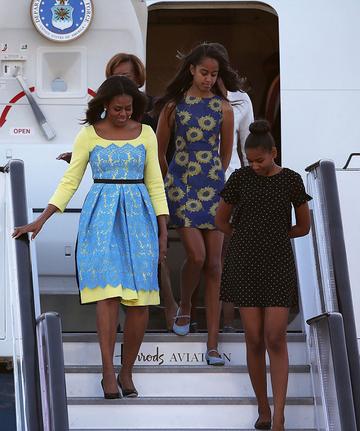 Michelle Obama in London promoting her 'Let Girls Learn' Initiative