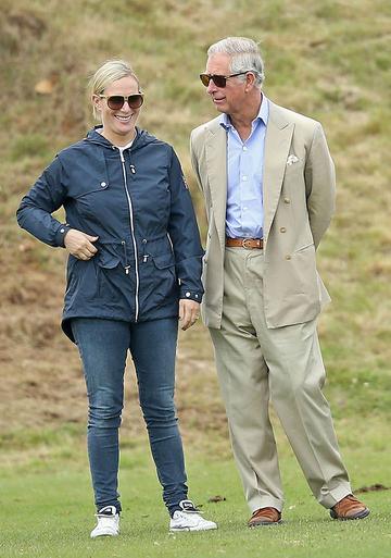Prince George of Cambridge with Catherine, Duchess of Cambridge at the Gigaset Charity Polo Match at Beaufort Polo Club