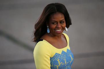 Michelle Obama in London promoting her 'Let Girls Learn' Initiative