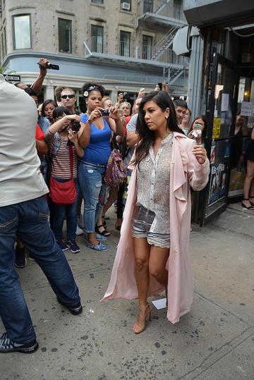 The Kardashians filming in New York