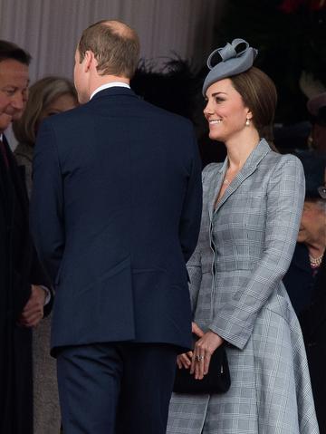 Catherine, Duchess of Cambridge and Prince William, Duke of Cambridge attend a Ceremonial Welcome for the President of Singapore