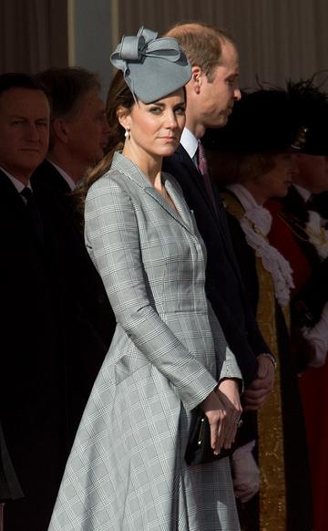 Catherine, Duchess of Cambridge and Prince William, Duke of Cambridge attend a Ceremonial Welcome for the President of Singapore