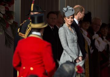Catherine, Duchess of Cambridge and Prince William, Duke of Cambridge attend a Ceremonial Welcome for the President of Singapore