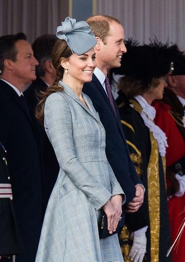 Catherine, Duchess of Cambridge and Prince William, Duke of Cambridge attend a Ceremonial Welcome for the President of Singapore